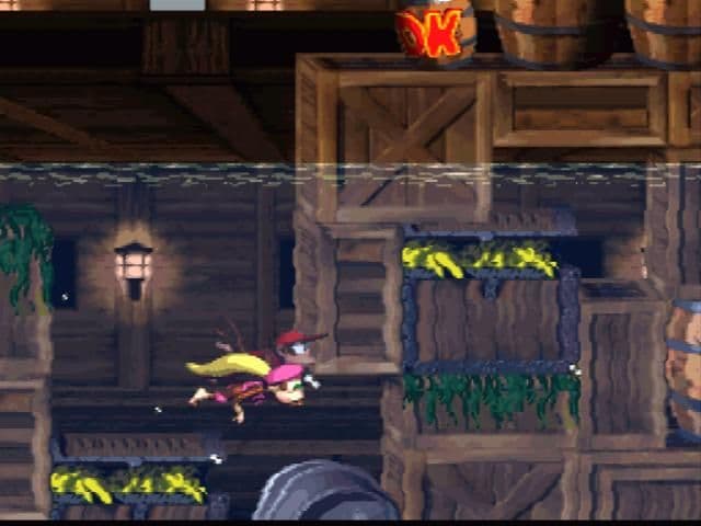 Screenshot de Donkey Kong Country 2: Diddy's Kong Quest
