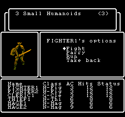 Screenshot de Wizardry: Knight of Diamonds - The Second Scenario