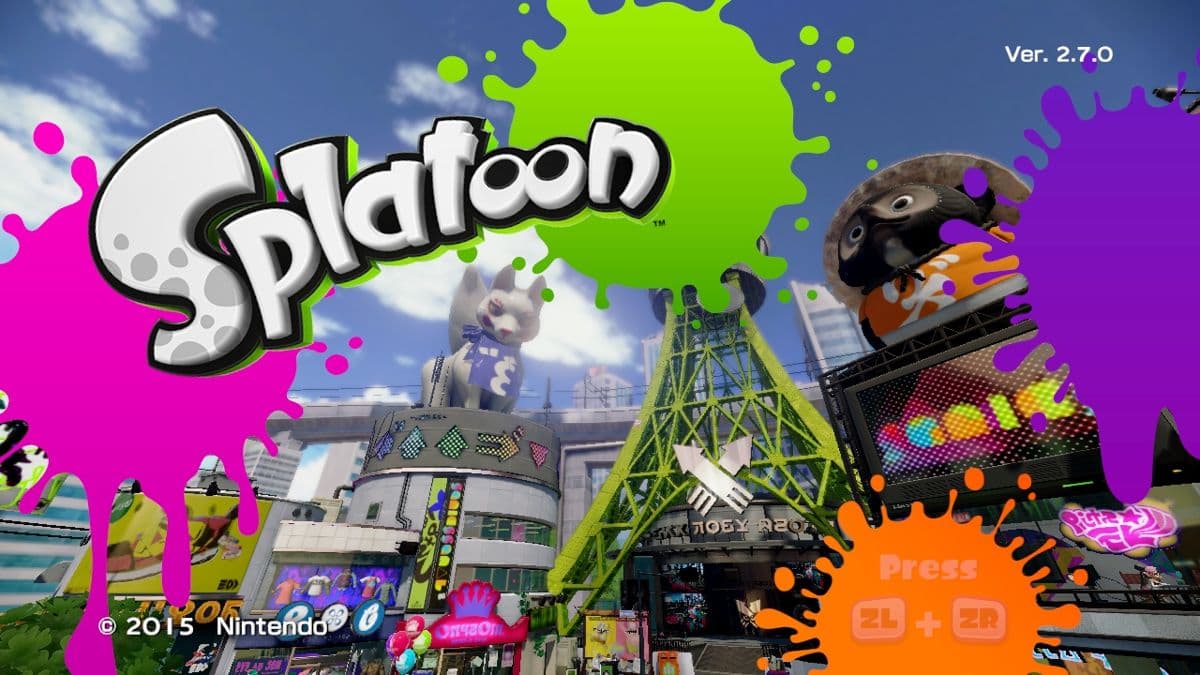 Screenshot de Splatoon