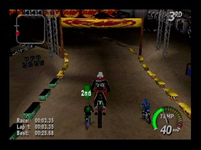 Screenshot de Excitebike 64
