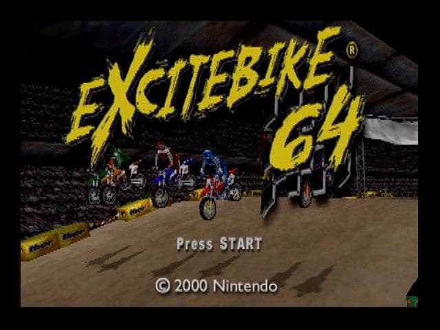 Screenshot de Excitebike 64