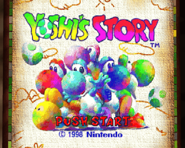 Screenshot de Yoshi's Story