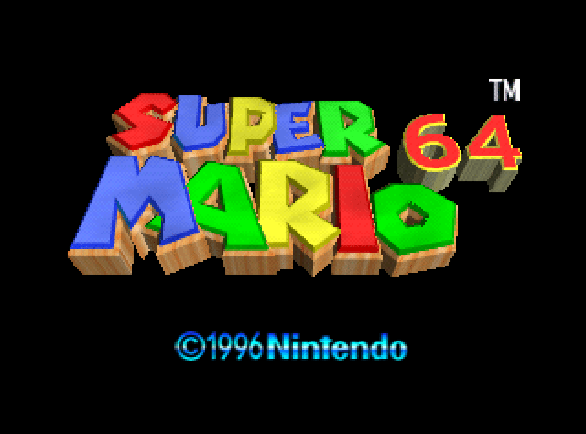 Screenshot de Super Mario 64