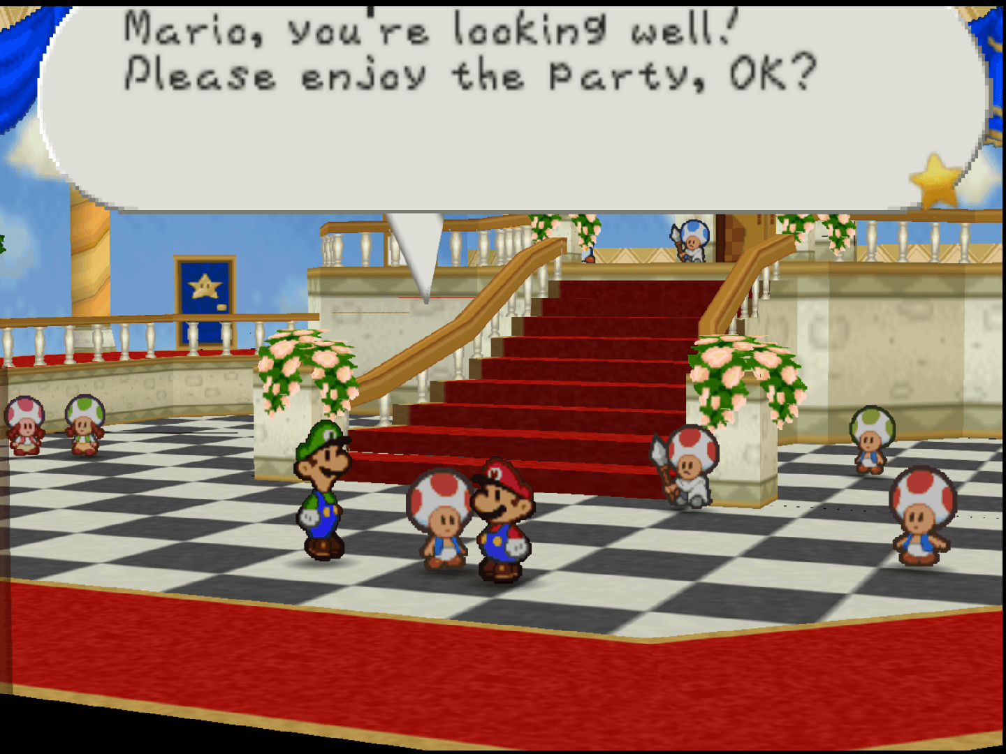Screenshot de Paper Mario