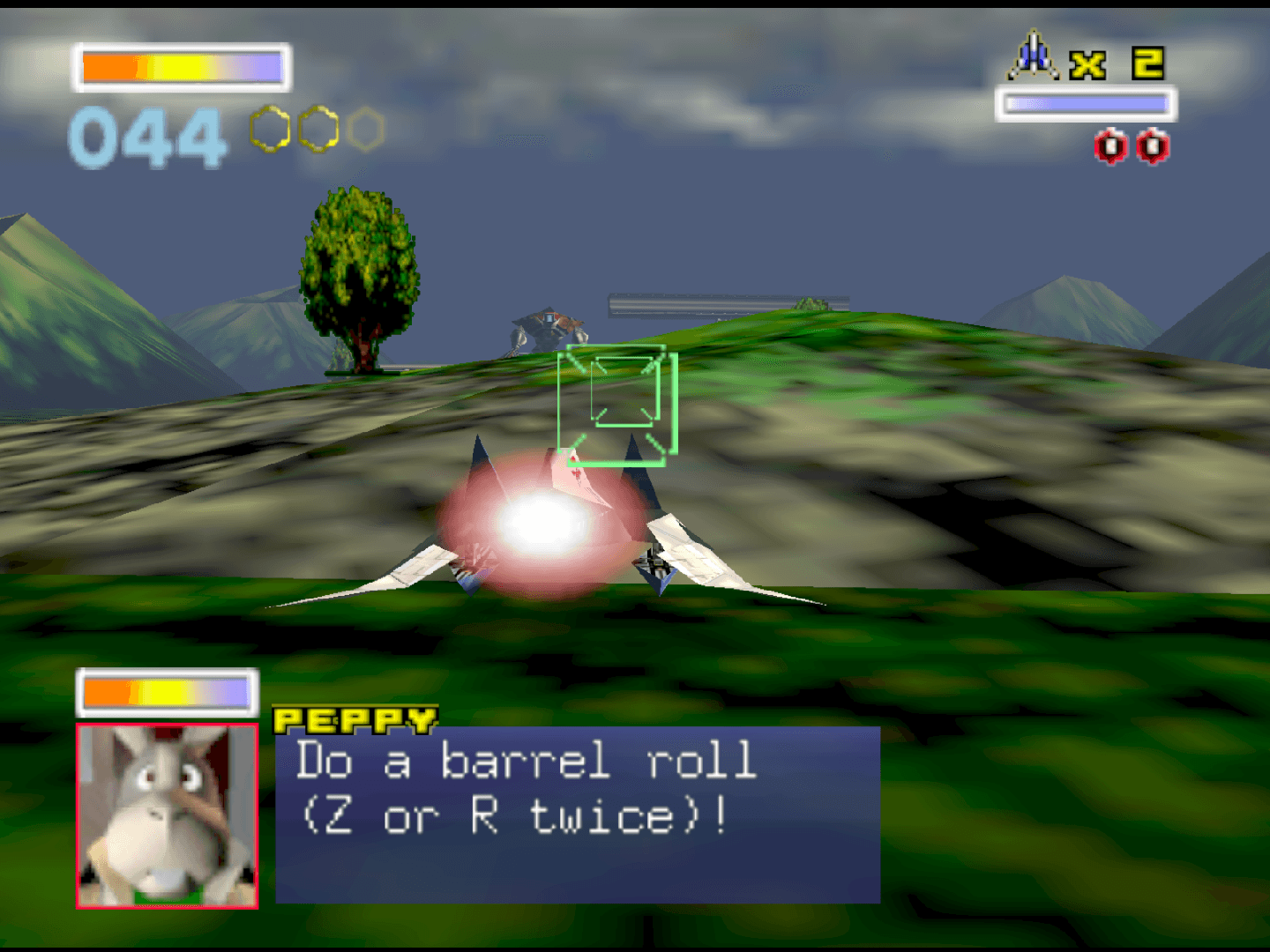 Screenshot de Star Fox 64