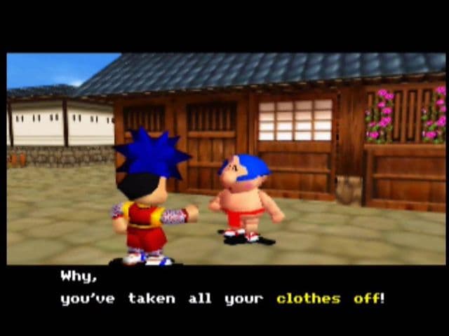 Screenshot de Mystical Ninja Starring Goemon