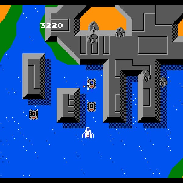 Screenshot de Super Xevious: GAMP no Nazo