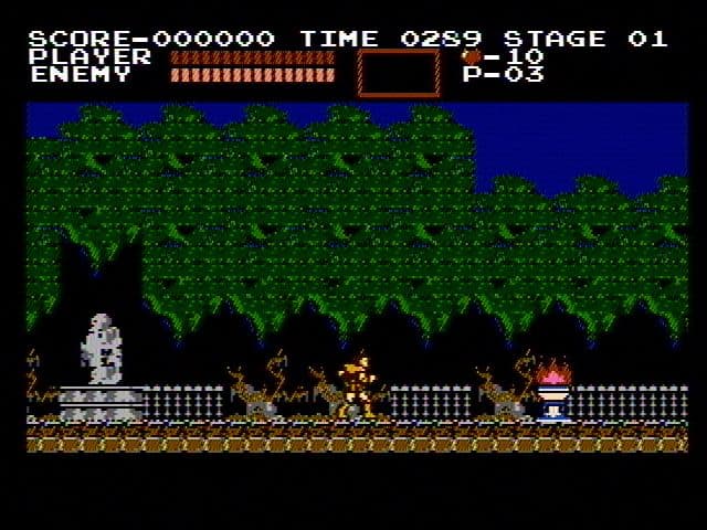 Screenshot de Castlevania
