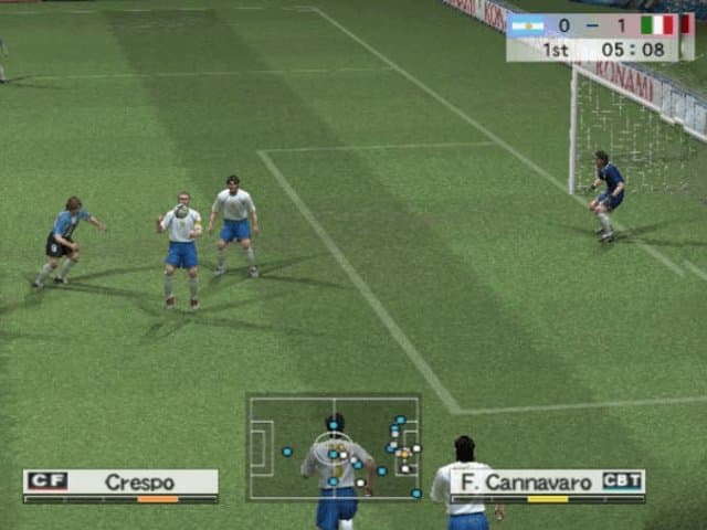 Screenshot de Pro Evolution Soccer 4