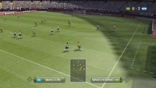 Screenshot de Pro Evolution Soccer 2009