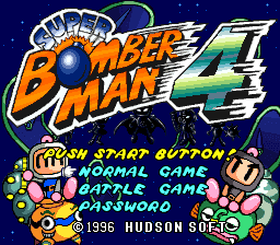 Screenshot de Super Bomberman 4