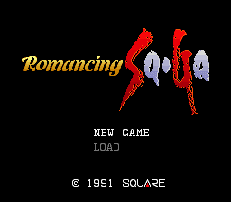 Screenshot de Romancing SaGa