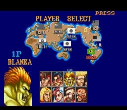 Screenshot de Street Fighter II