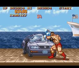 Screenshot de Street Fighter II