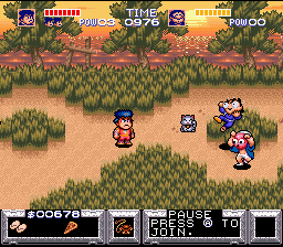 Screenshot de The Legend of the Mystical Ninja