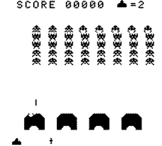 Screenshot de Space Invaders