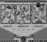 Screenshot de Kirby's Pinball Land