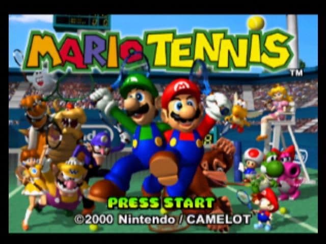 Screenshot de Mario Tennis