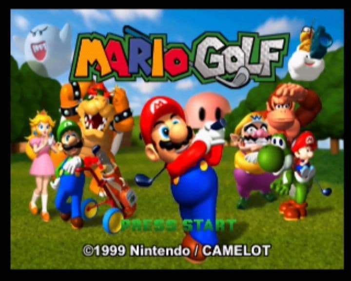 Screenshot de Mario Golf
