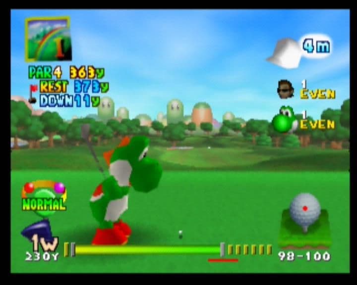 Screenshot de Mario Golf