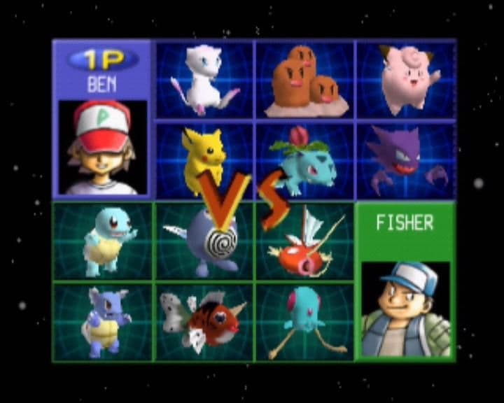 Screenshot de Pokémon Stadium