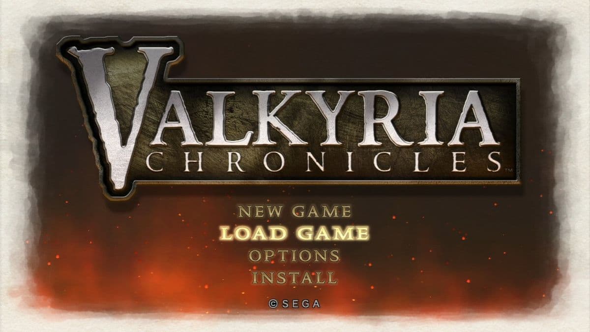 Screenshot de Valkyria Chronicles