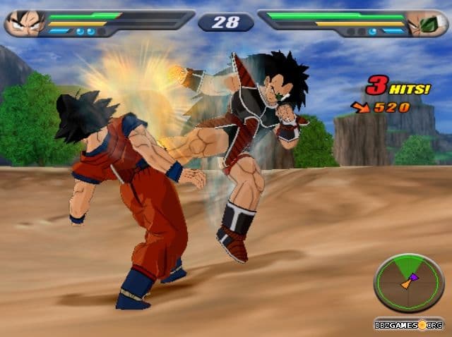 Screenshot de Dragon Ball Z: Budokai Tenkaichi