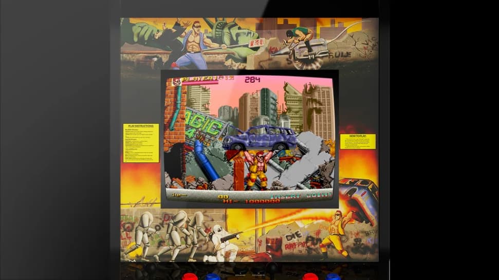 Screenshot de Polymega Collection Vol. 5 - Bad Dudes