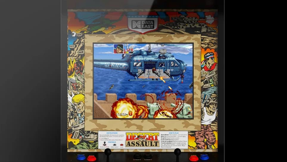 Screenshot de Polymega Collection Vol. 6 - Heavy Barrel