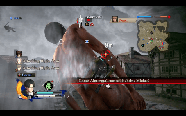 Screenshot de Attack on Titan