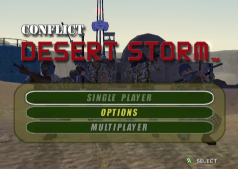 Screenshot de Conflict: Desert Storm