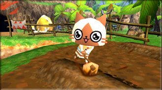 Screenshot de Monster Hunter Diary: Poka Poka Airu Village