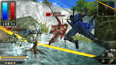 Screenshot de Sengoku Basara: Battle Heroes