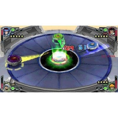 Screenshot de Metal Fight Beyblade Portable: Chouzetsu Tensei Vulcan Horses