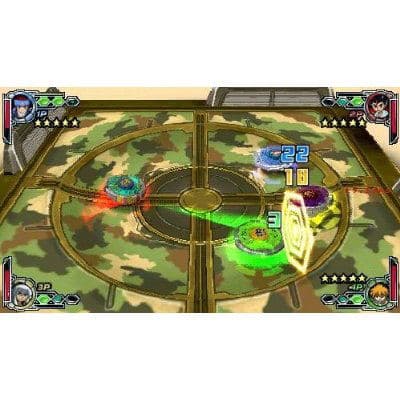Screenshot de Metal Fight Beyblade Portable: Chouzetsu Tensei Vulcan Horses