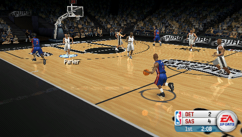 Screenshot de NBA Live 06