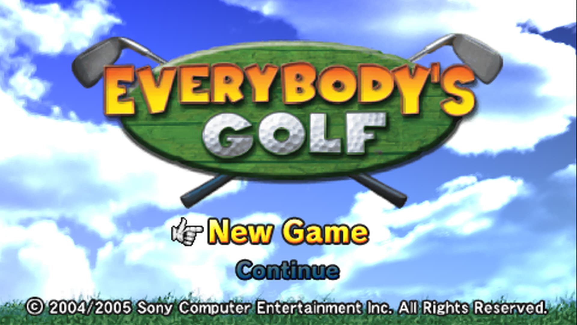 Screenshot de Everybody's Golf