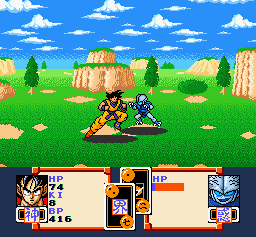 Screenshot de Dragon Ball Z: Super Saiya Densetsu