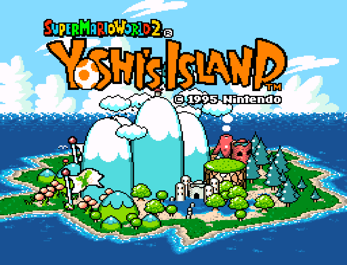 Screenshot de Super Mario World 2: Yoshi's Island