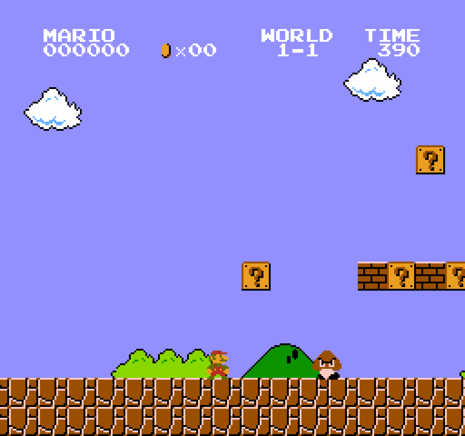 Screenshot de Super Mario Bros.