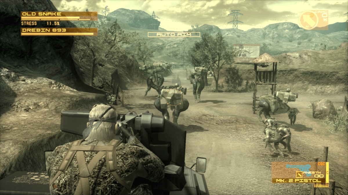 Screenshot de Metal Gear Solid 4: Guns of the Patriots