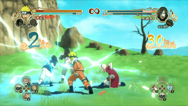 Screenshot de Naruto Ultimate Ninja Storm