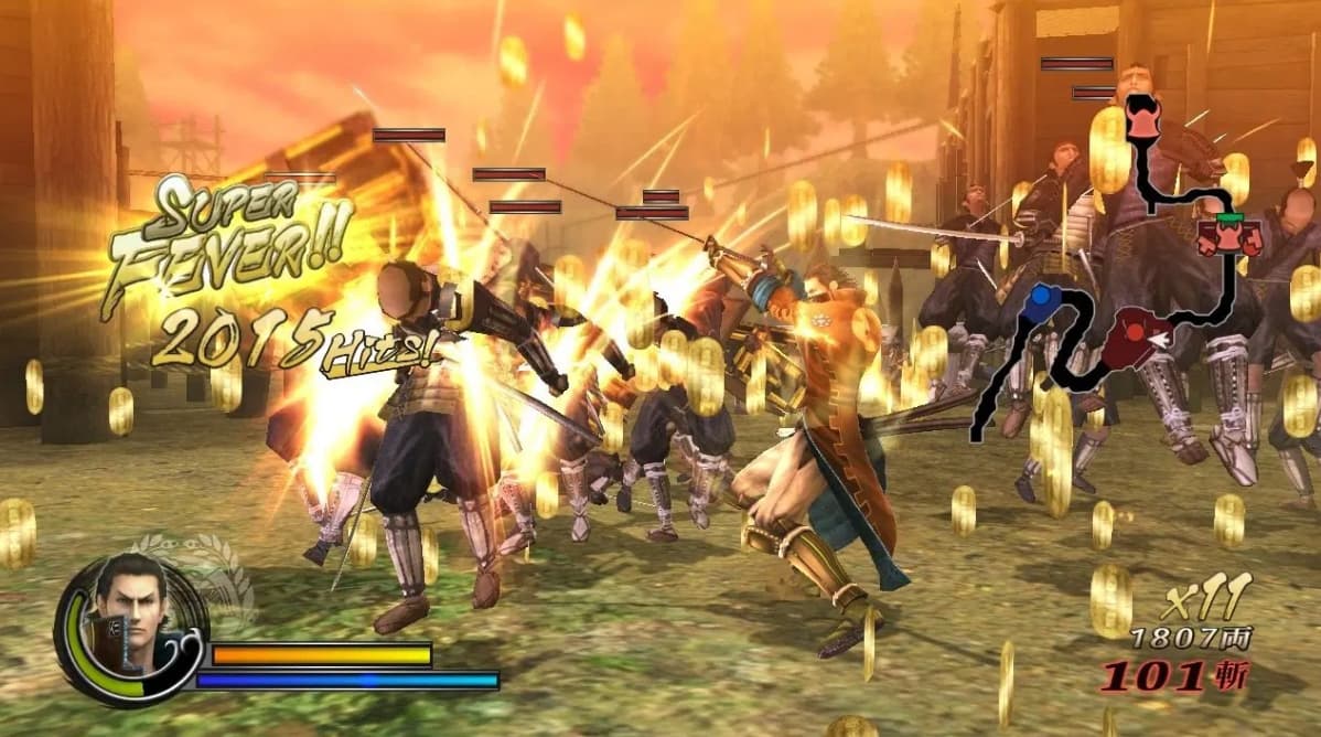 Screenshot de Sengoku Basara 3 Utage