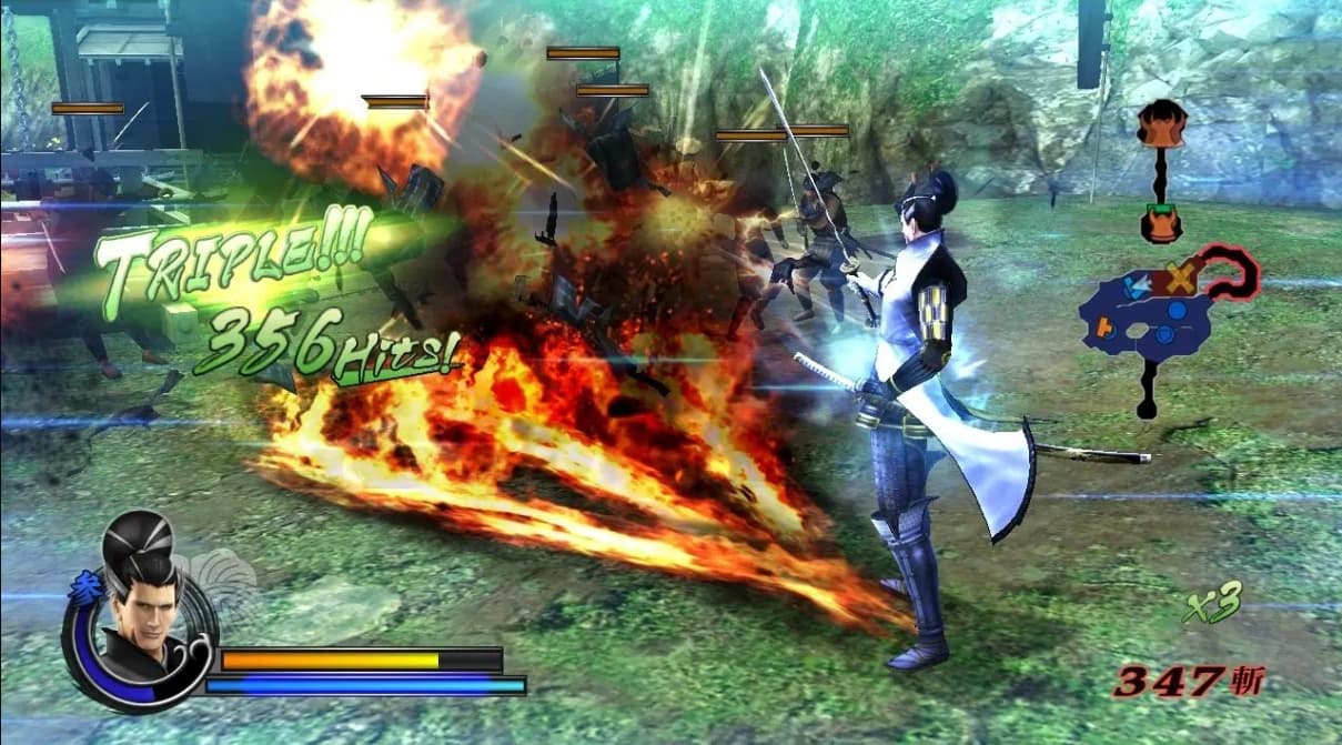 Screenshot de Sengoku Basara 3 Utage