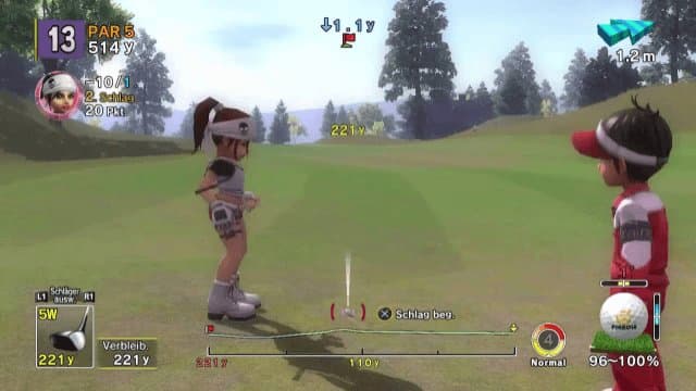 Screenshot de Everybody's Golf 5
