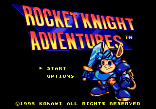 Screenshot de Rocket Knight Adventures