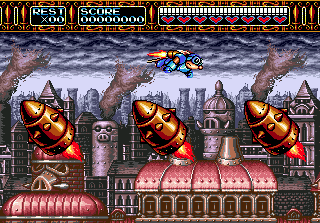 Screenshot de Rocket Knight Adventures