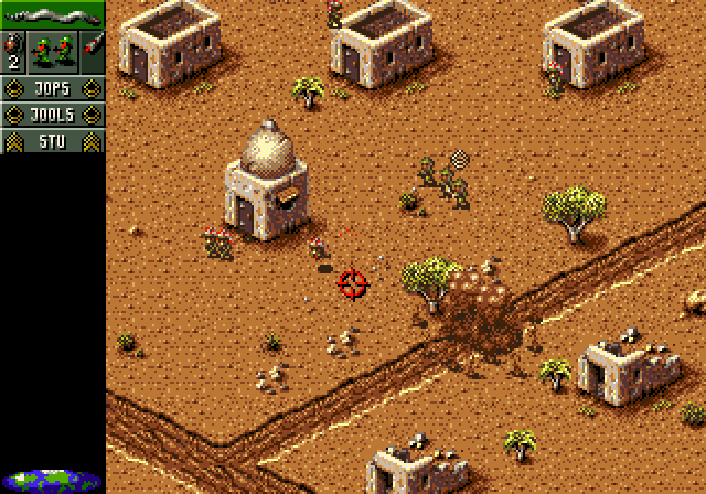 Screenshot de Cannon Fodder 2