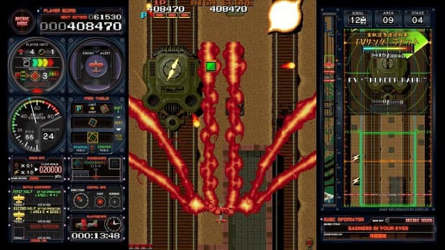 Screenshot de Toaplan Arcade Garage: Hishou Same! Same! Same!