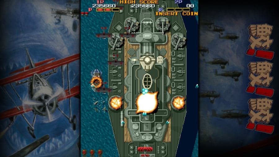 Screenshot de Toaplan Arcade Garage: Hishou Same! Same! Same!